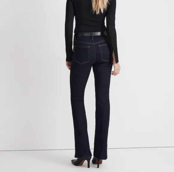 Madewell Skinny Flare Jeans Size 24 - Picture 2 of 15